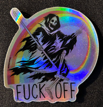 Fuck Off Holo Sticker
