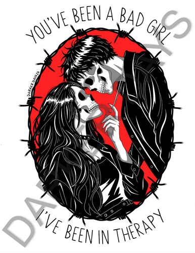 Bad Girl Print