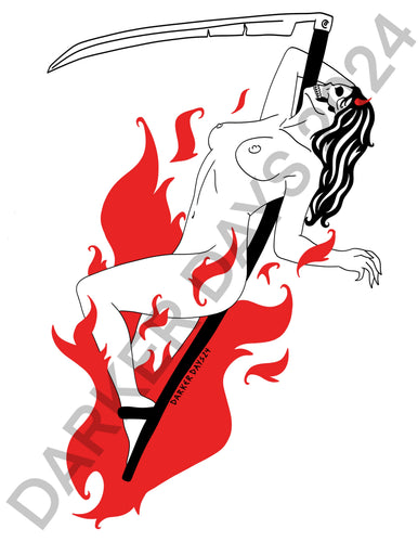 Dwell In Hell Print