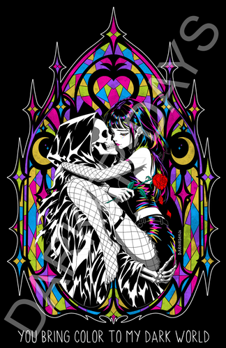 Bring Color To My Dark World Poster