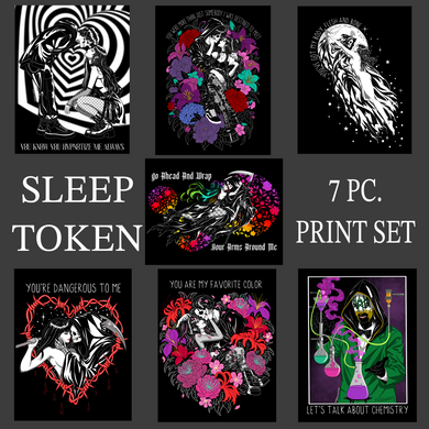 Sleep Token 7pc. Print Package