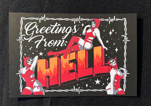 Hell Postcard