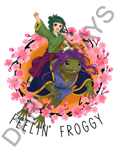 Feelin' Froggy Print