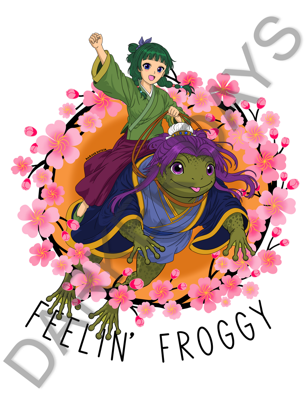 Feelin' Froggy Print
