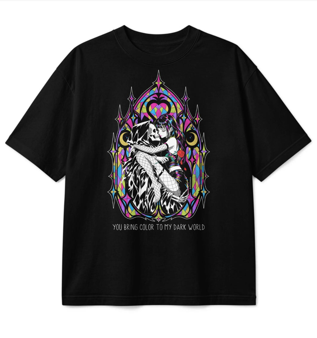 Color to my Dark World Boxy Fit Shirt