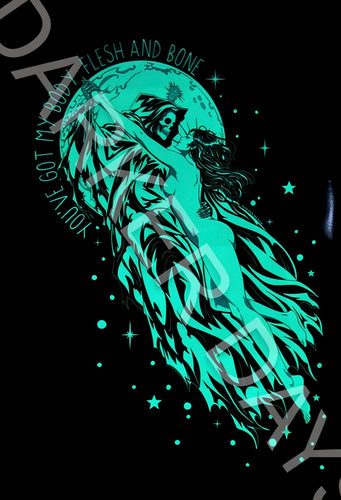Flesh & Bone Glow in the Dark Poster