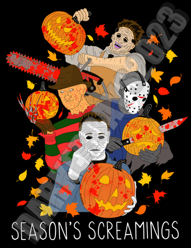 Season's Screamings Print