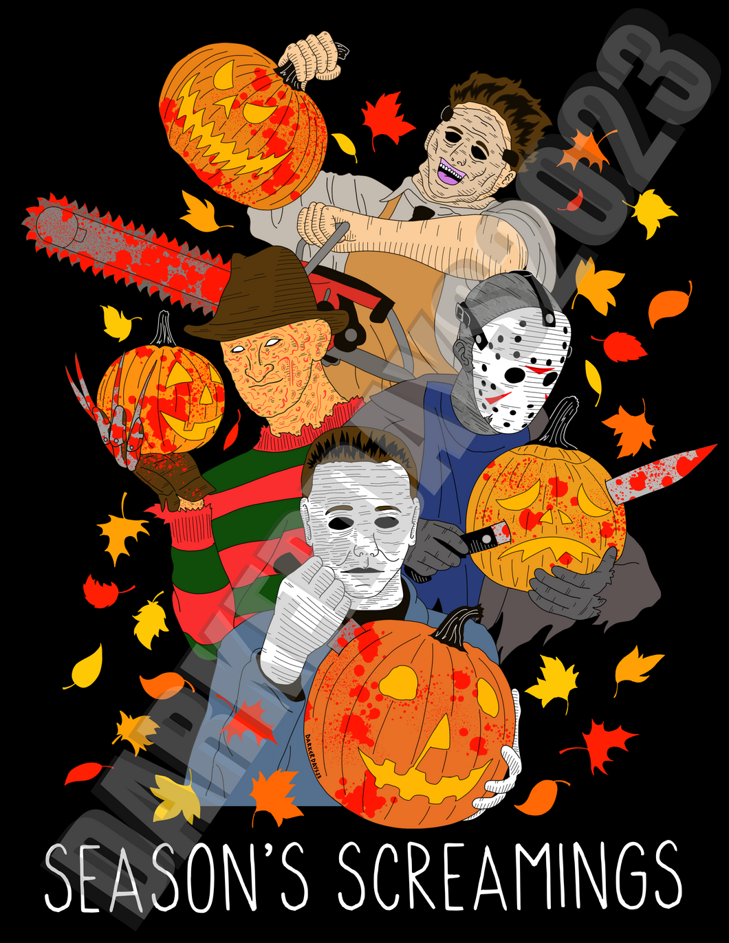 Season's Screamings Print