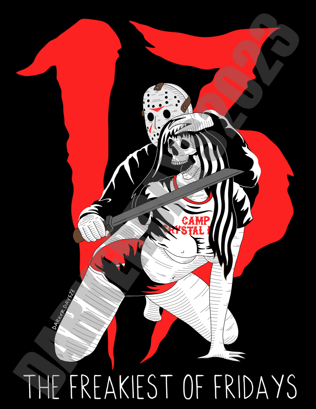 The Freakiest of Fridays Print