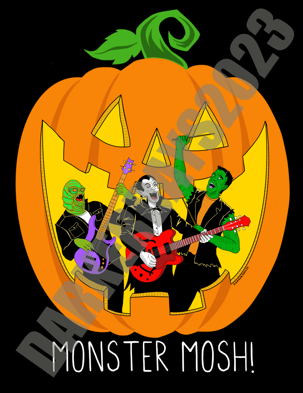 Monster Mosh Print
