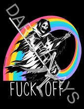 Fuck Off Holographic Print