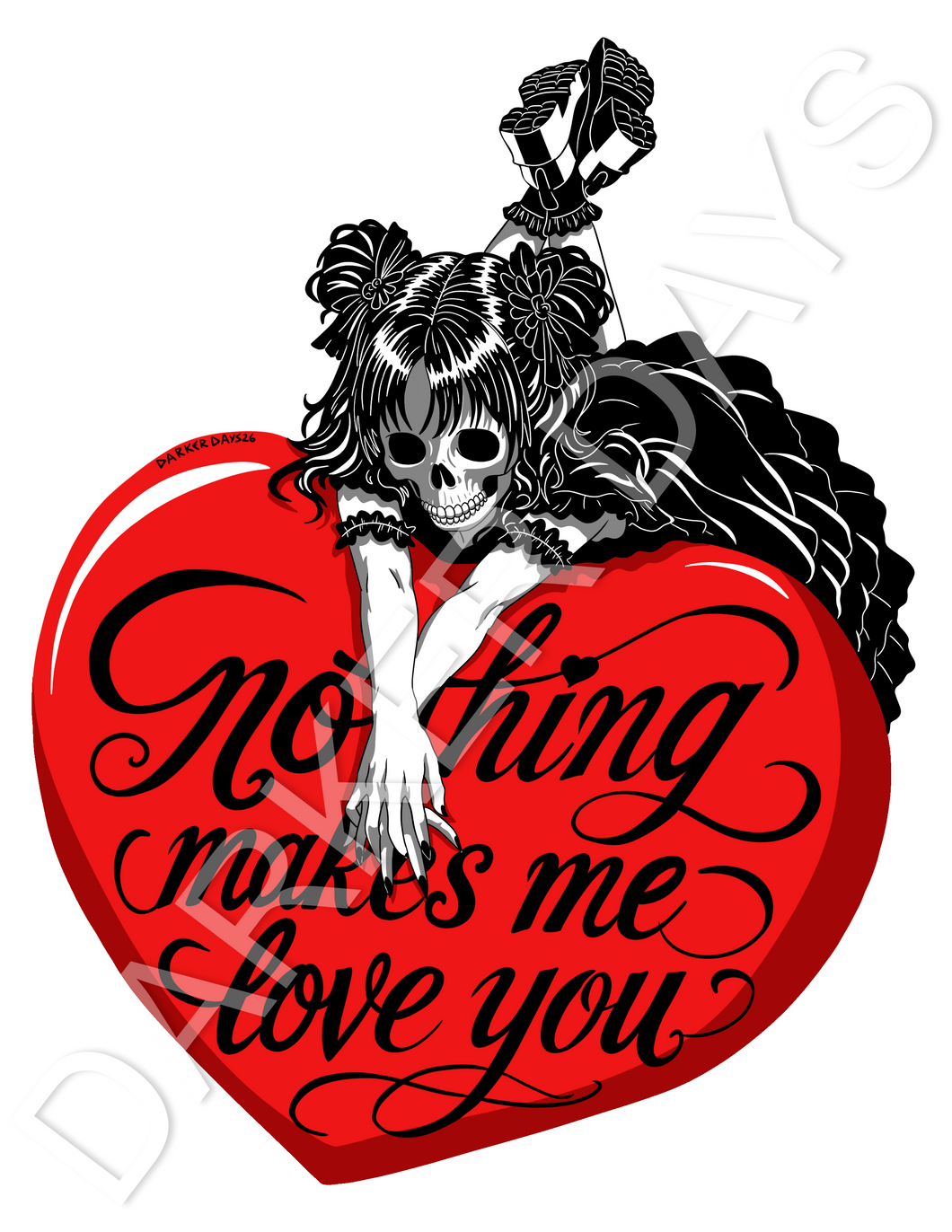 Nothing Makes Me Love You Print