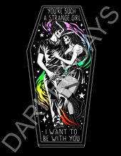 Strange Girl Holographic Print