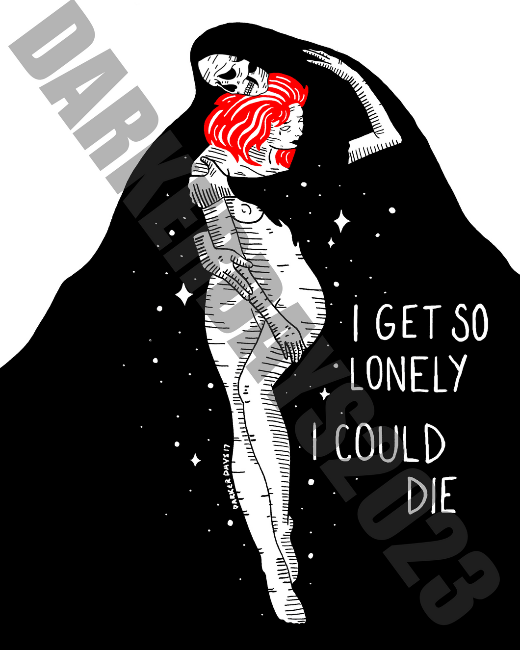 So Lonely Print