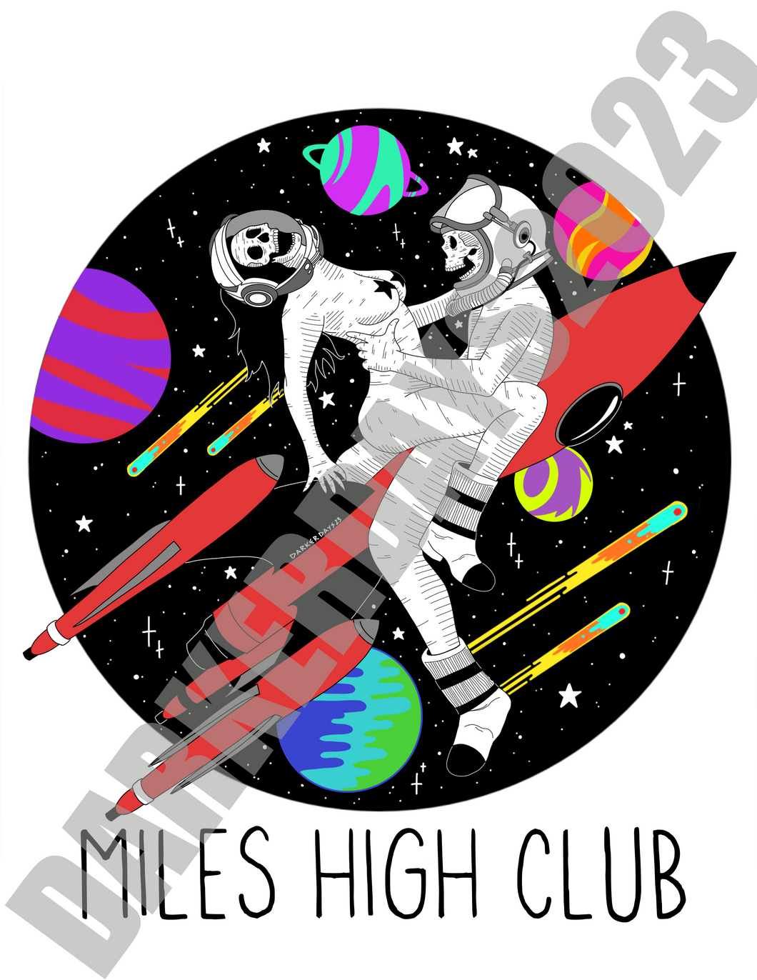 Miles High Club Print