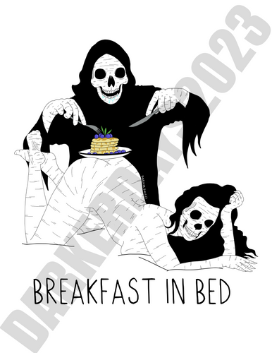 Breakfast In Bed Print