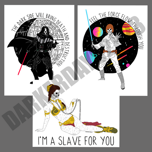 Star Wars 3pc. Print Package