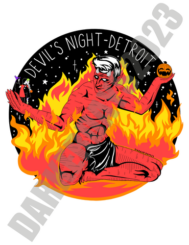 Devil's Night Detroit Print