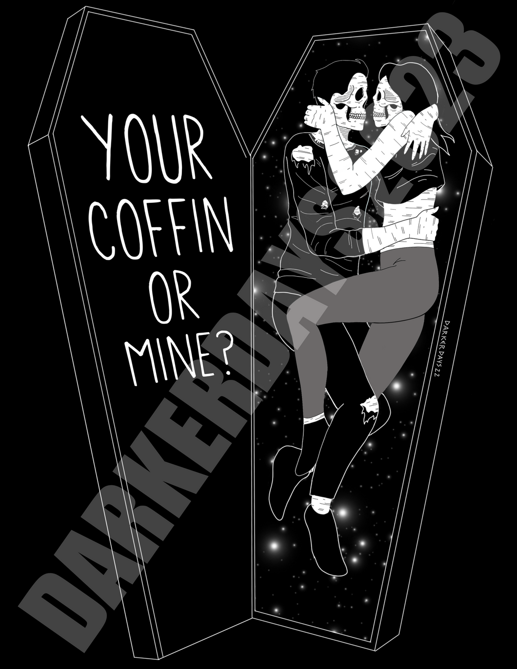 Your Coffin or Mine Print