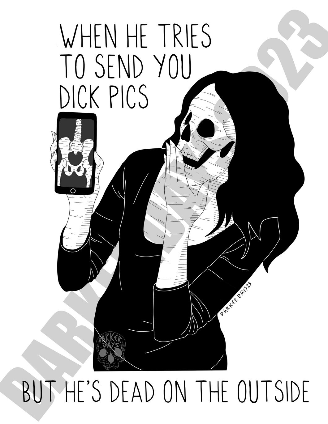 Dick Pics Print