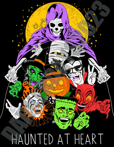 Haunted At Heart Print