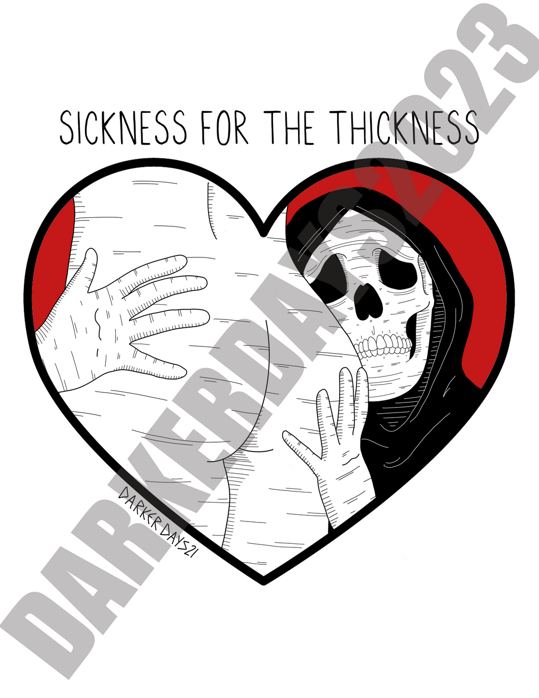 Sickness For The Thickness Print