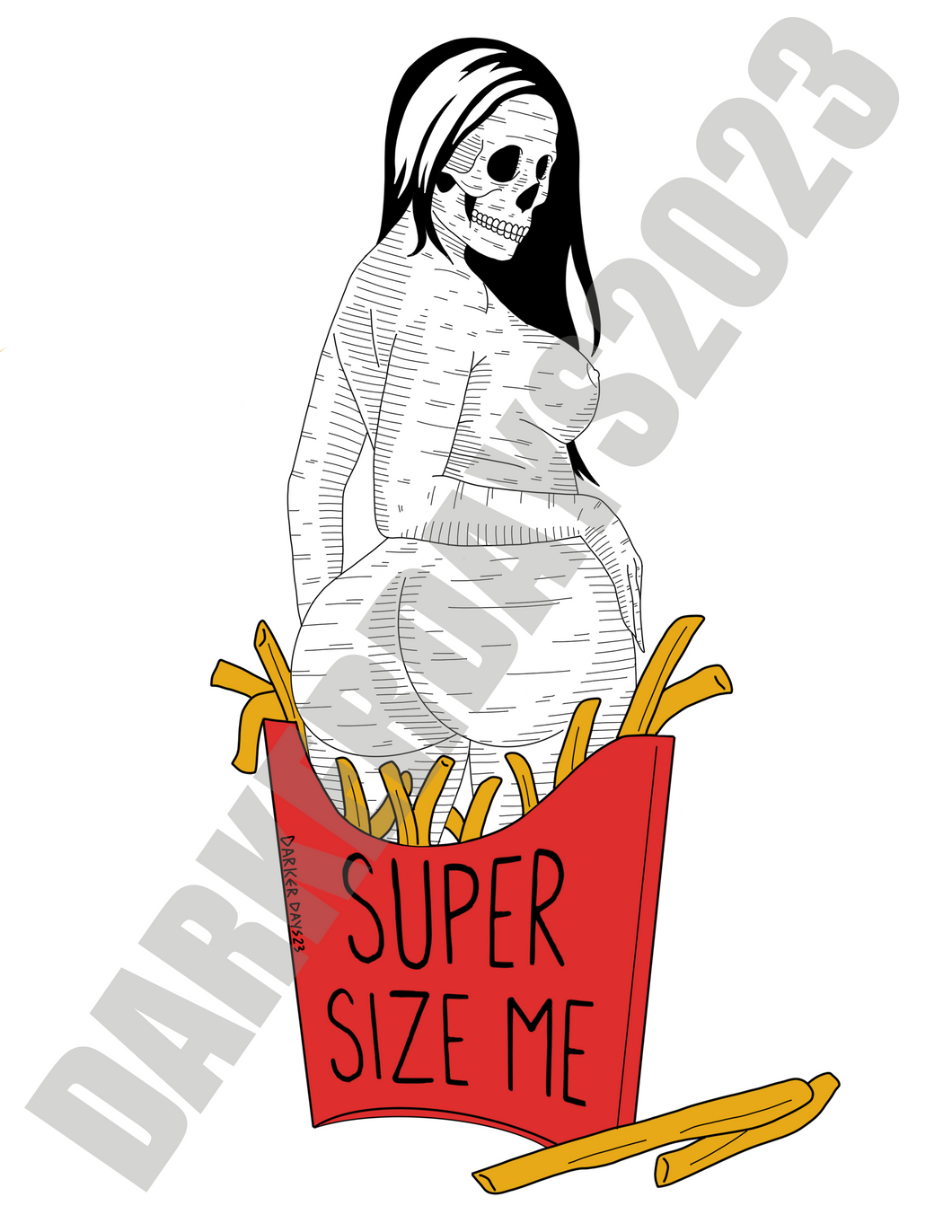 Super Size Me Print