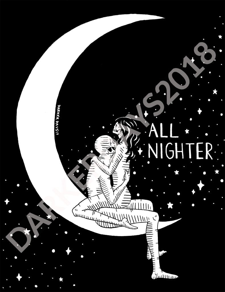 All Nighter Print Throwback Prints