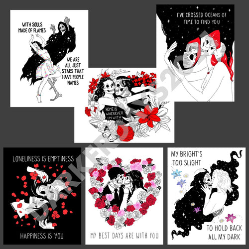 @dvrkshines Collab Print Package Packages
