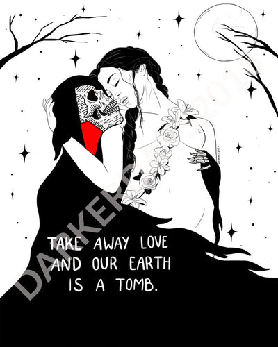 Earth Is A Tomb Print Throwback Prints