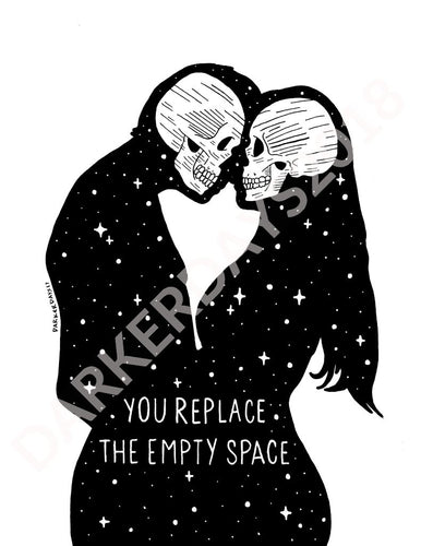 Empty Space Print Throwback Prints