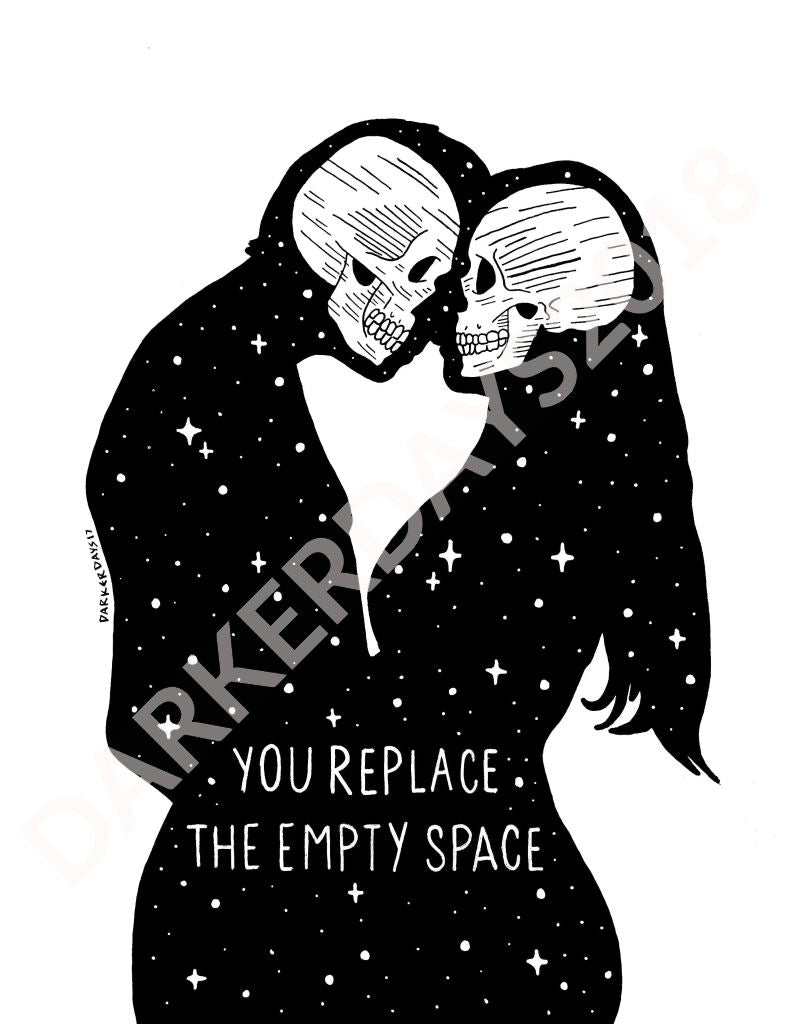 Empty Space Print Throwback Prints