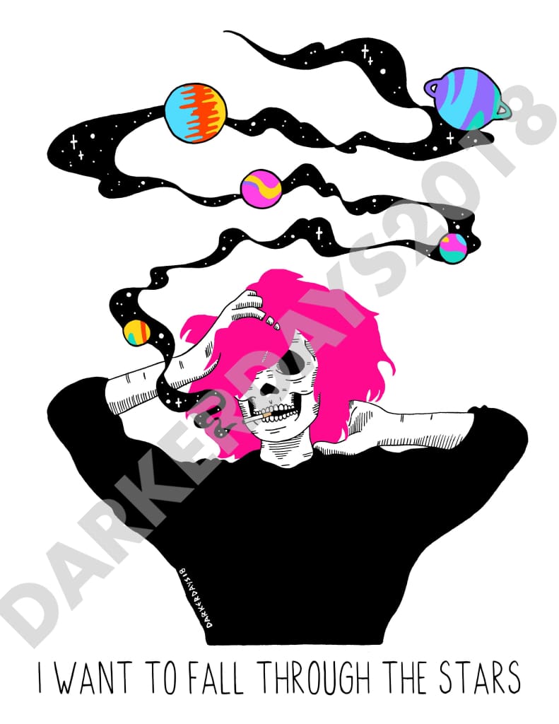 Fall Through The Stars Print Prints