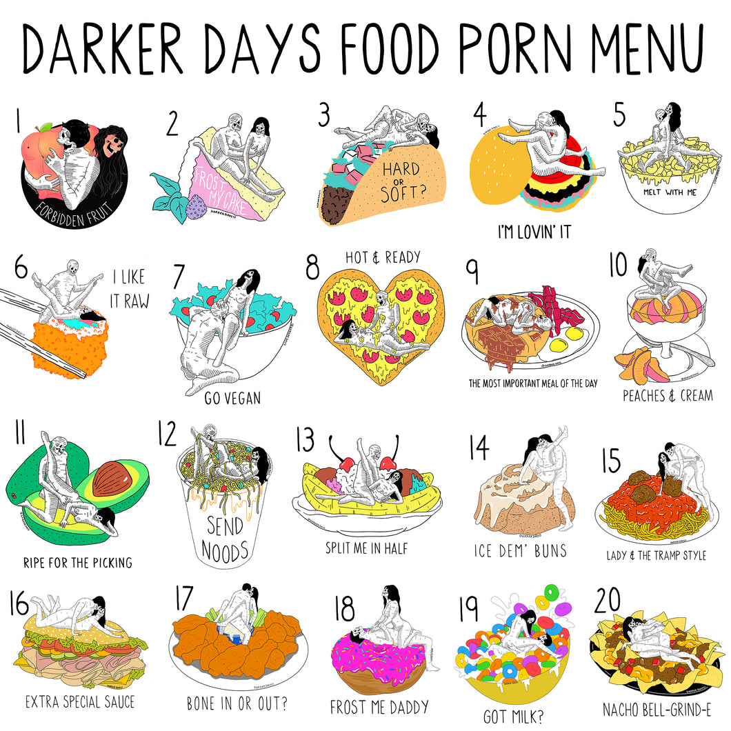 Food Porn Print (Pick 1)