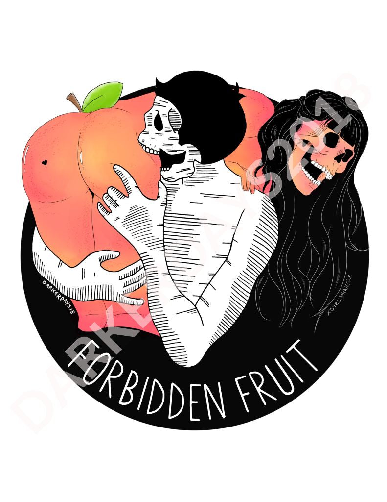 Forbidden Fruit Print Collab W/@dvrkshines Prints