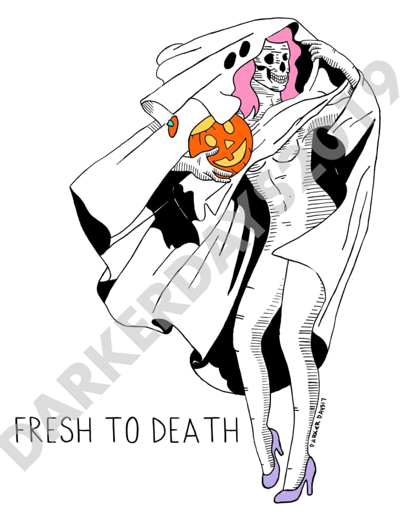 Fresh To Death Print Throwback Prints