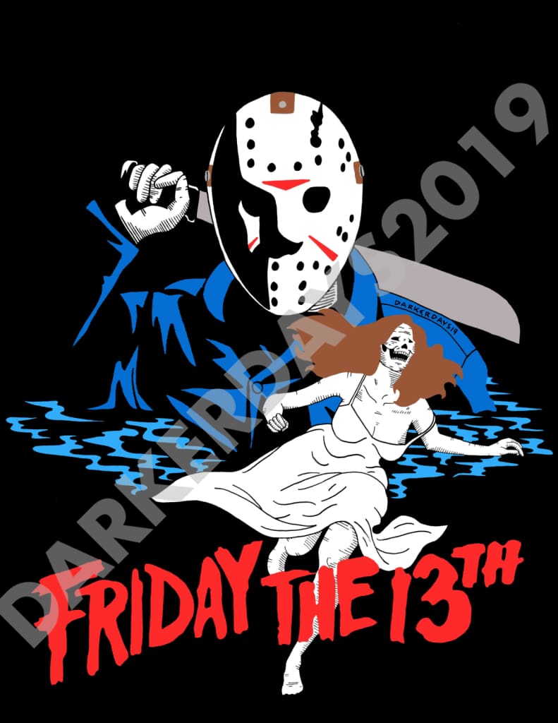 Friday The 13Th Print Prints
