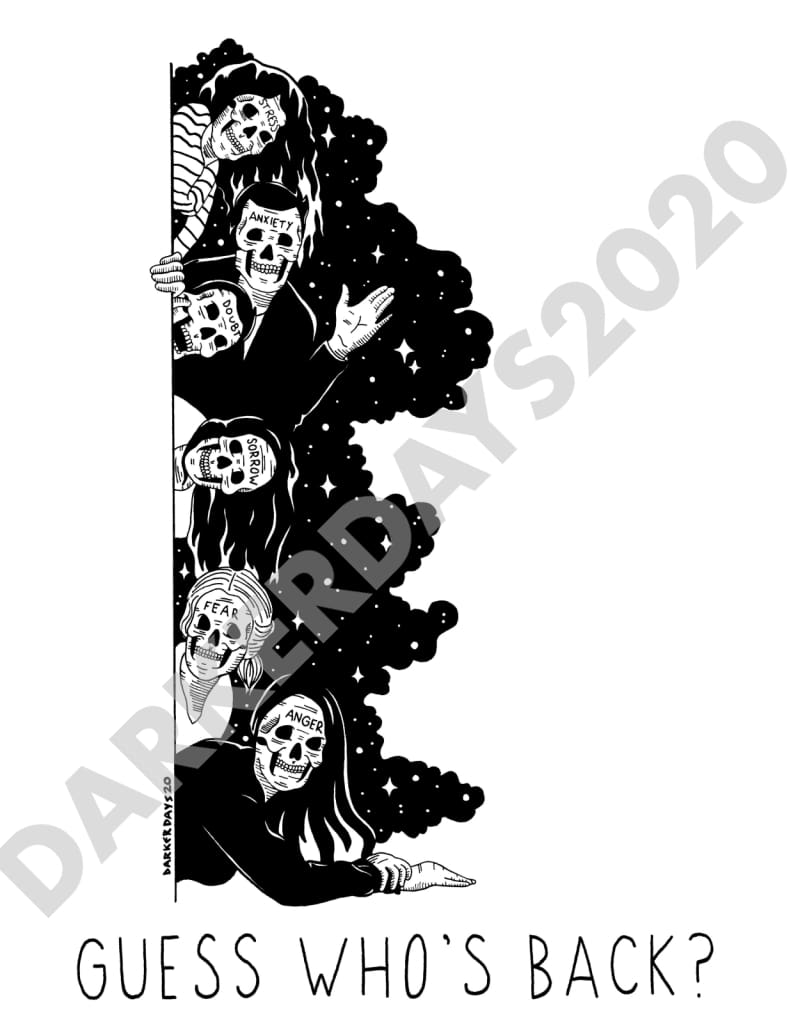 Guess Who's Back Print