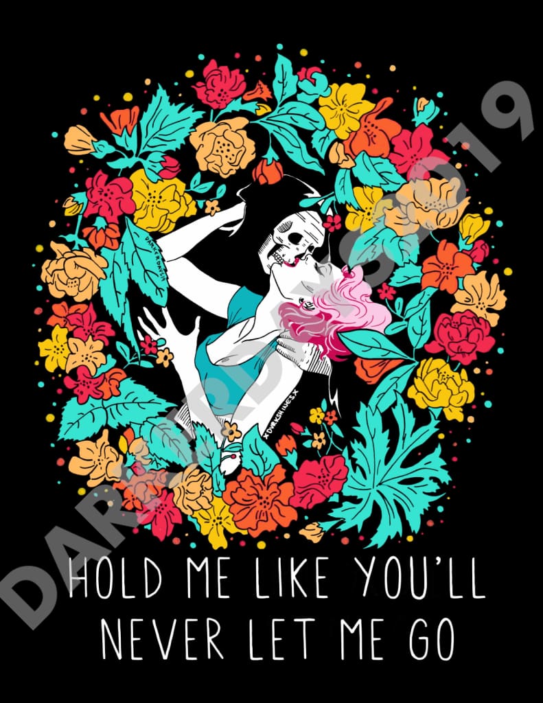 Hold Me Print Collab. W/@dvrkshines Prints