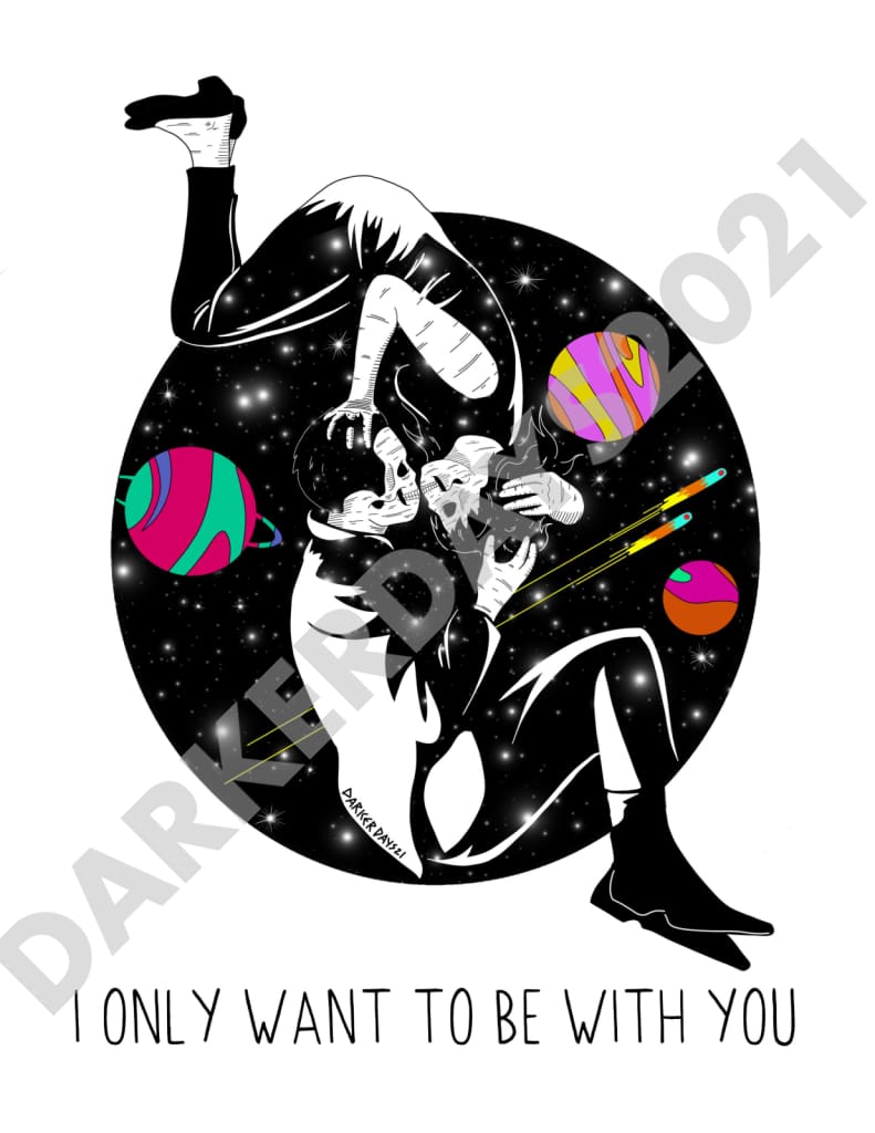 I Only Want to be With You Print