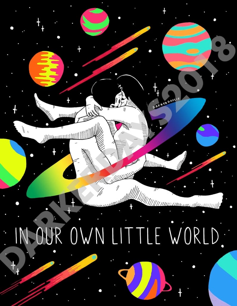 In Our Own Little World Print Prints