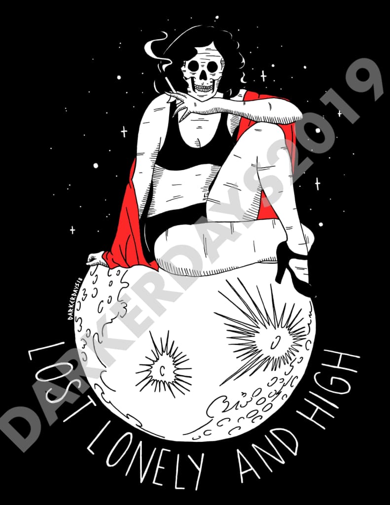 Lost Lonely And High Print Throwback Prints