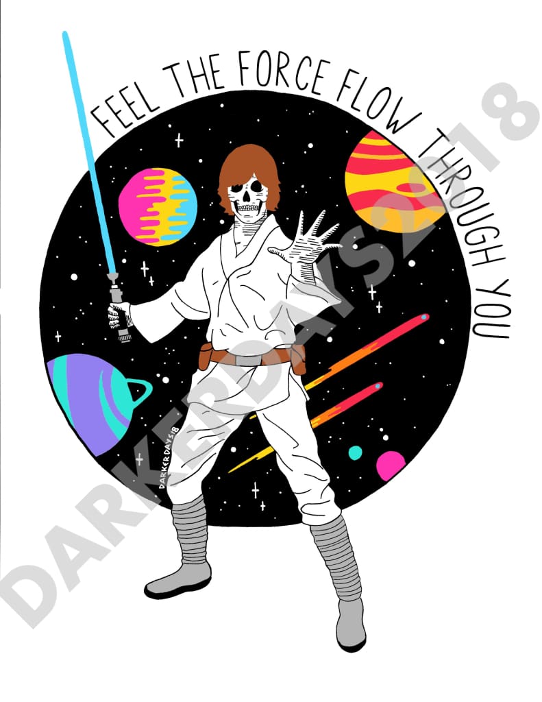 Luke Skywalker Print Prints