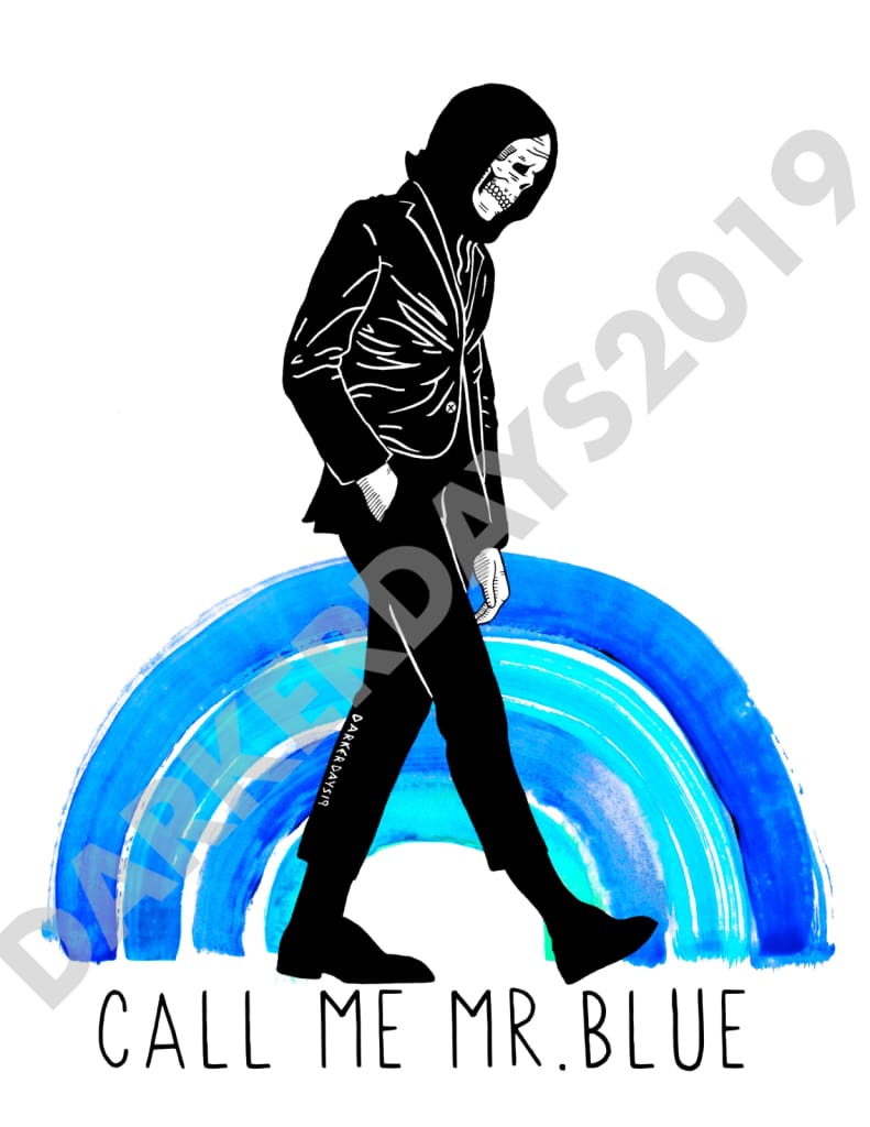 Mr. Blue Print Prints