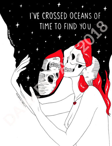 Oceans Of Time Print Throwback Prints