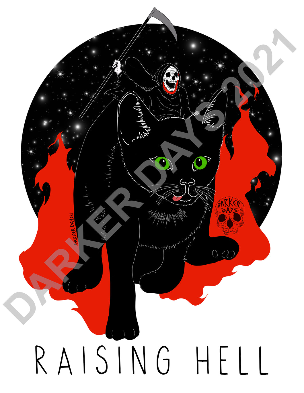 Raising Hell Print
