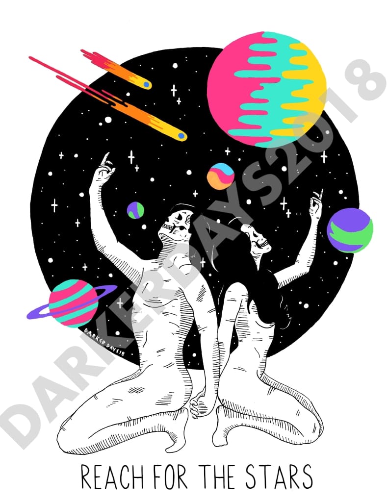 Reach For The Stars Print Prints
