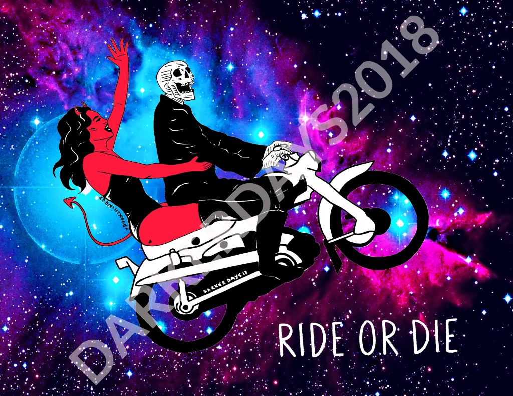 Ride Or Die Print Throwback Prints
