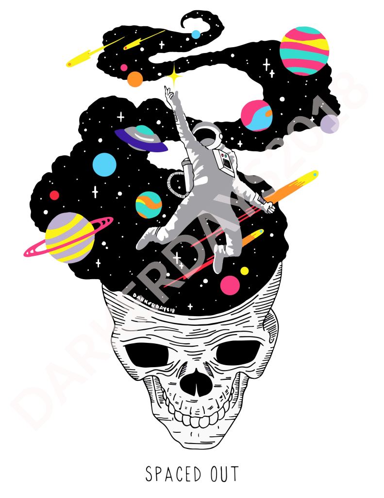 Spaced Out Print Prints