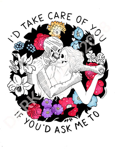 Take Care Print Throwback Prints